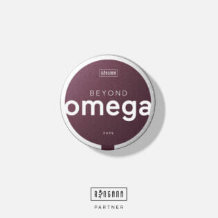 RINGANA Caps beyond omega mit hochwertigen veganen Omega-3-Fettsäuren aus der Mikroalgen.