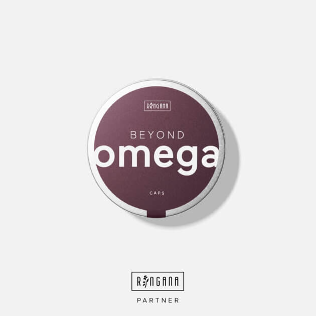 RINGANA Caps beyond omega mit hochwertigen veganen Omega-3-Fettsäuren aus der Mikroalgen.