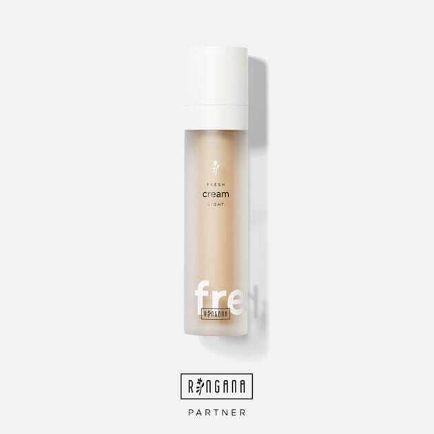 RINGANA cream light: Gesichtspflege für ölige Haut die zu Hautglanz und Unreinheiten neigt.