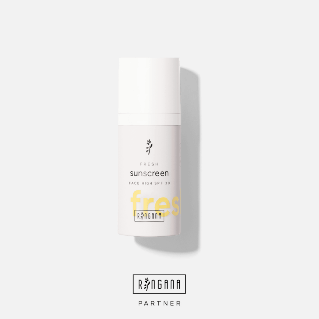 RINGANA Sonnencreme für das Geischt mit LSF 30 und den besten Wirkstoffen aus der Natur.