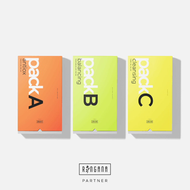 RINGANA FRESH packs ABC: Drei Shakes, die dich von innen heraus unterstützen – für mehr Energie, Balance und ein gutes Bauchgefühl.