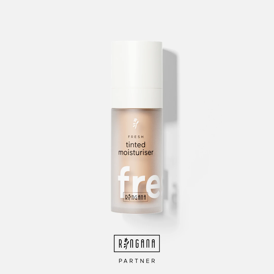 RINGANA FRESH tinted moisturiser ist eine getönte Tagescreme für hellere bis mittlere Hauttypen.